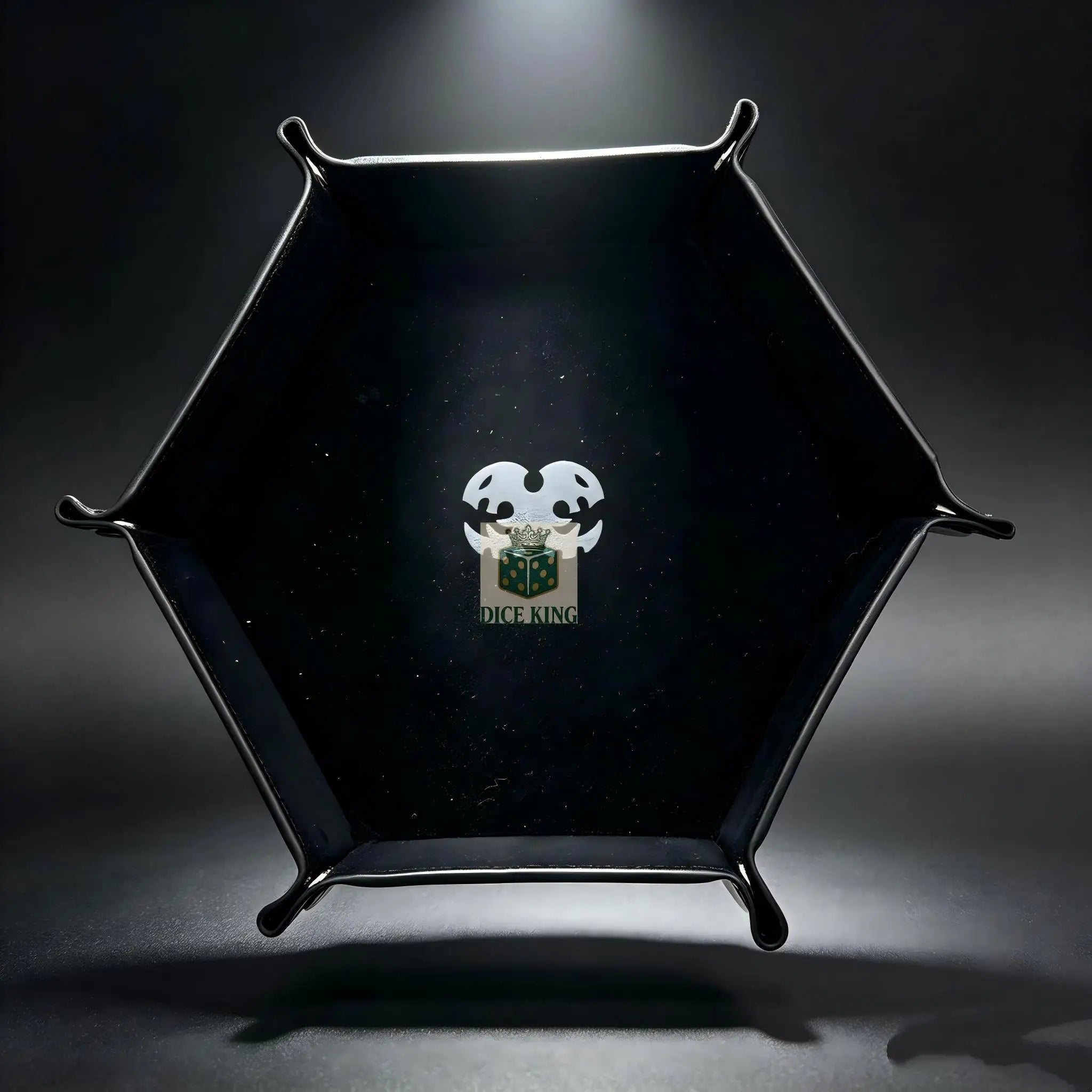 Foldable Hexagonal Dice Tray