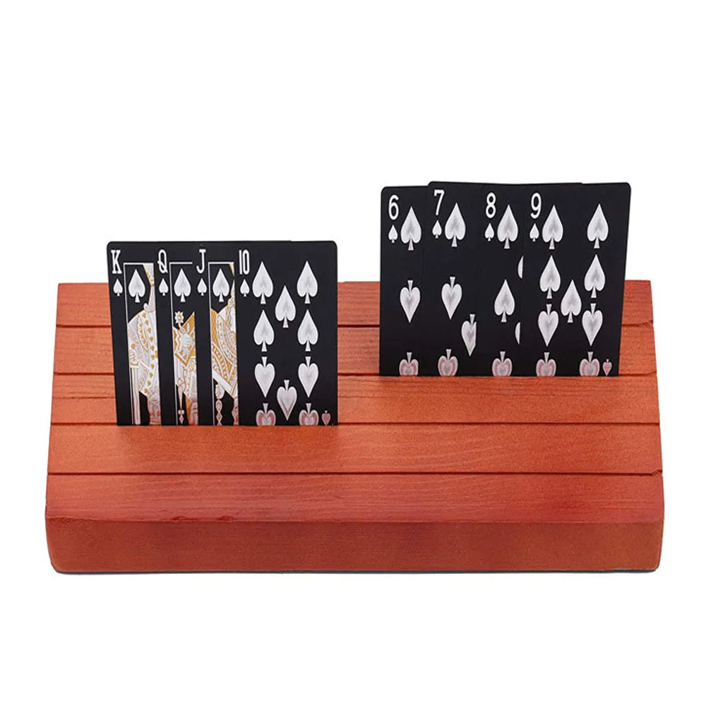 Wooden Hands-Free Card Holder