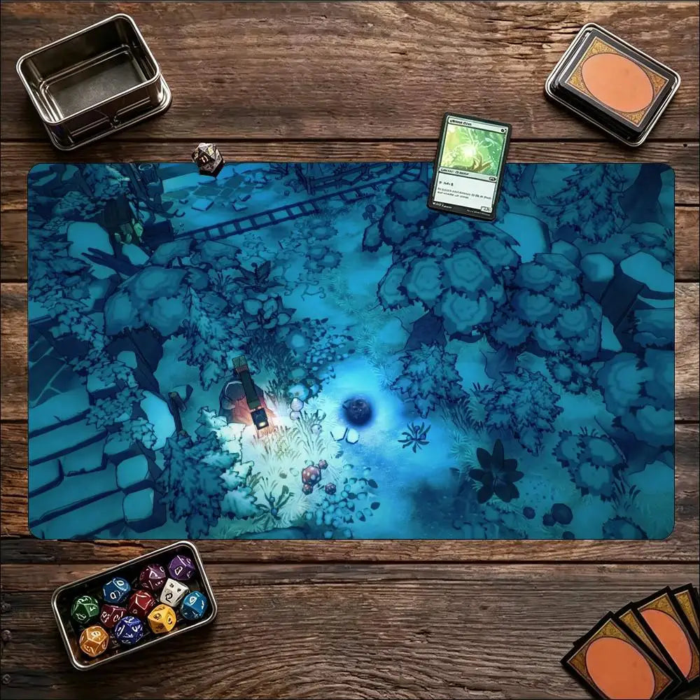 Glowing Dark Cave Playmat