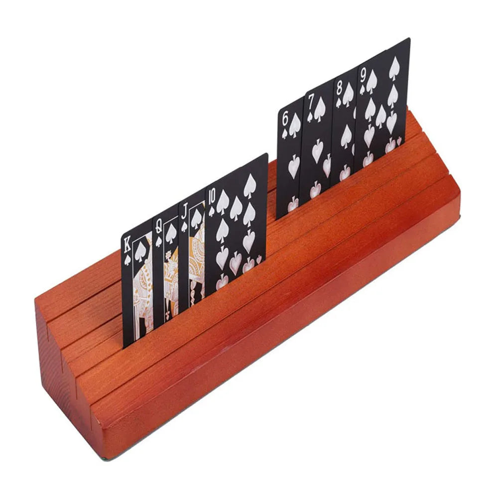 Wooden Hands-Free Card Holder