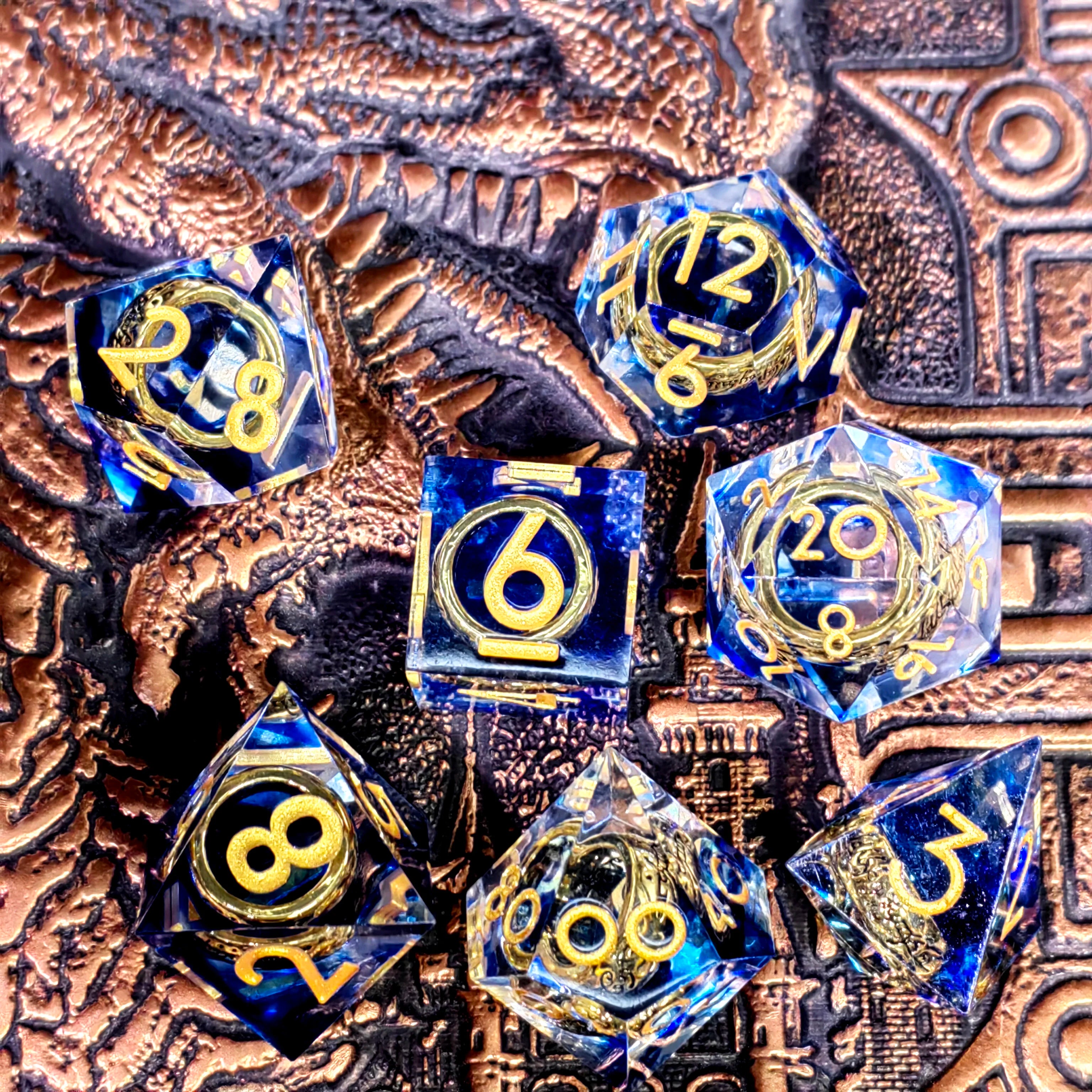 Colorful Resin Dice Set