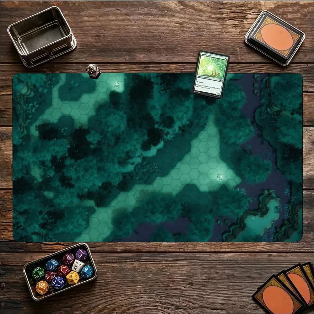 Glowing Dark Cave Playmat