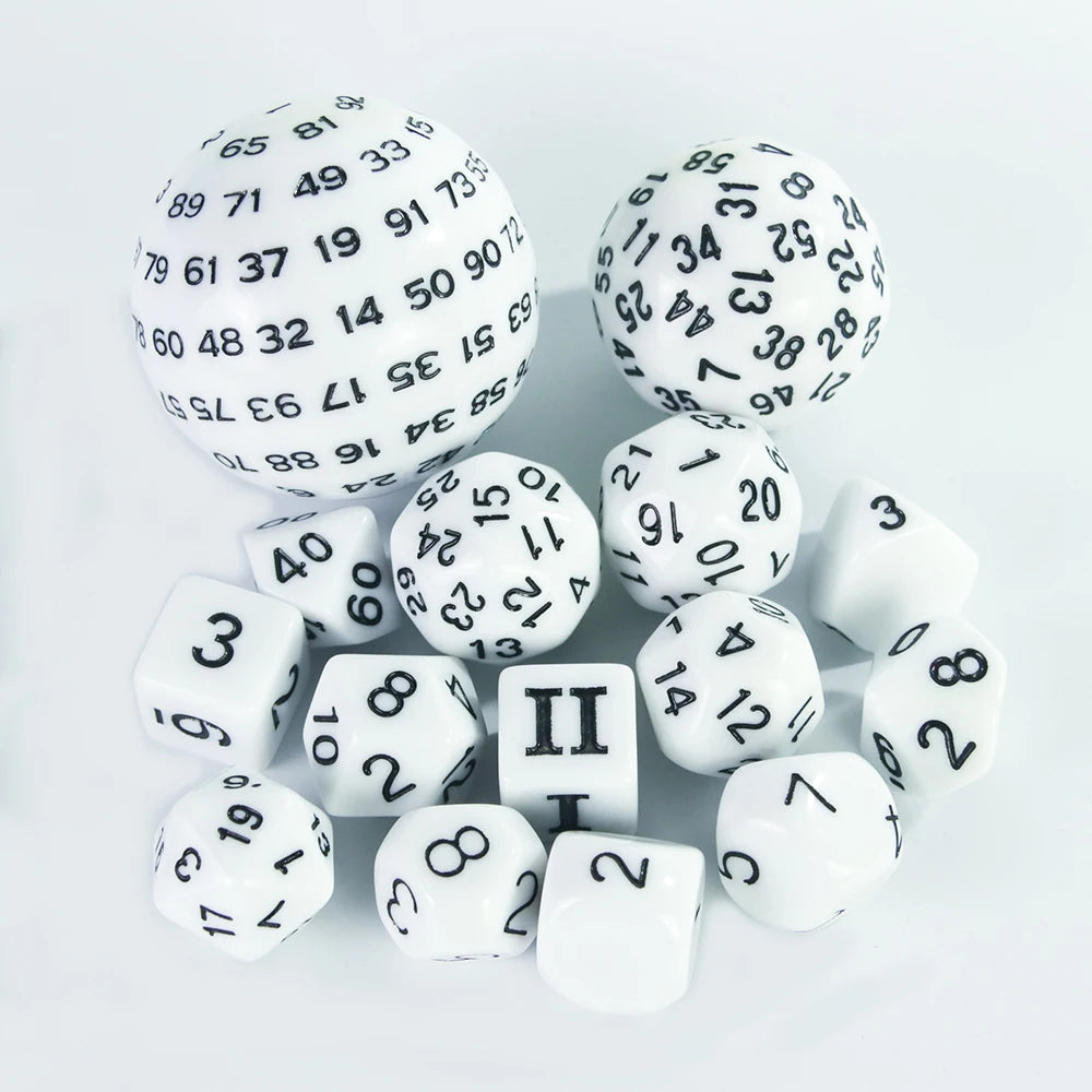 15-Piece Polyhedral Dice Set